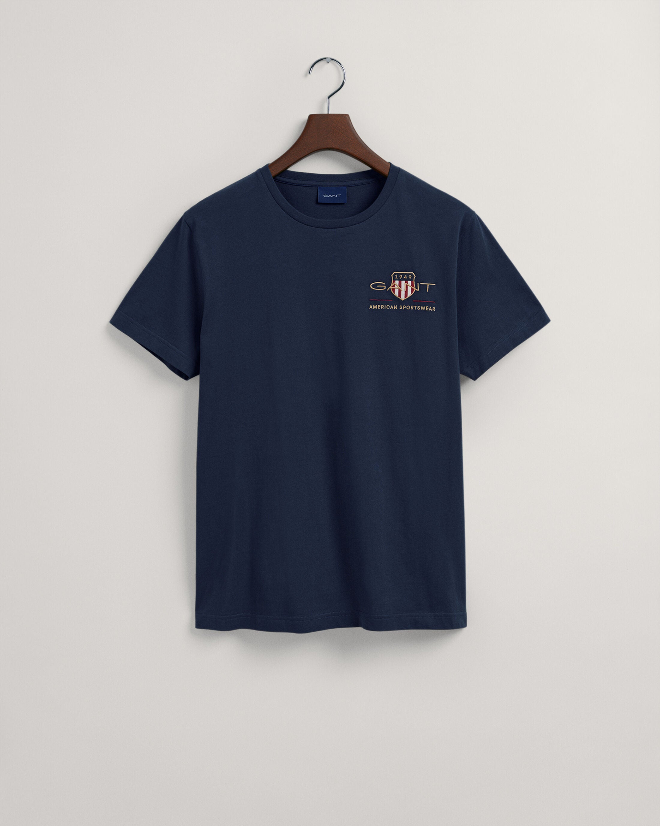 Gant Archive Shield Embroidery T Shirt