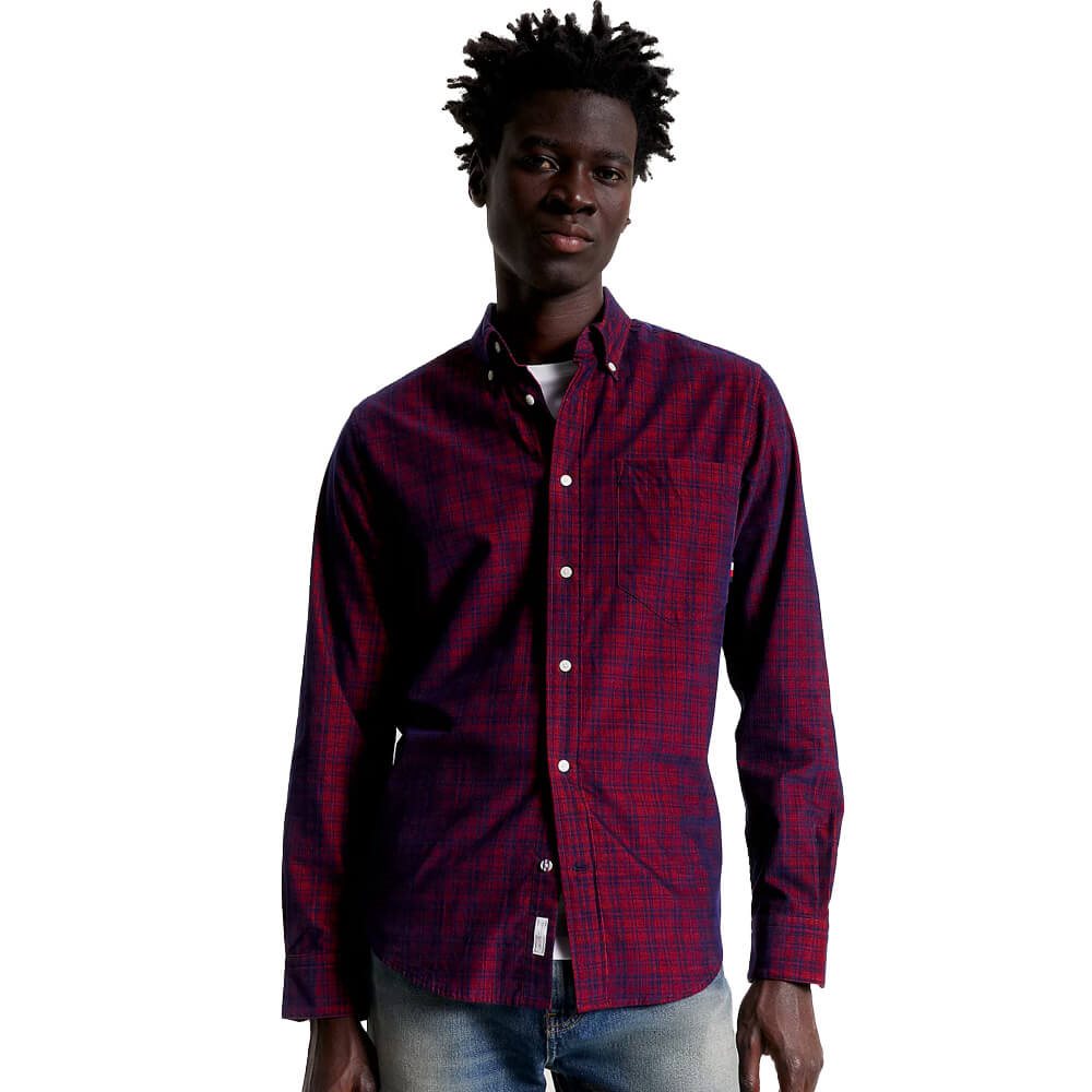 Tommy Hilfiger Tartan Corduroy Shirt