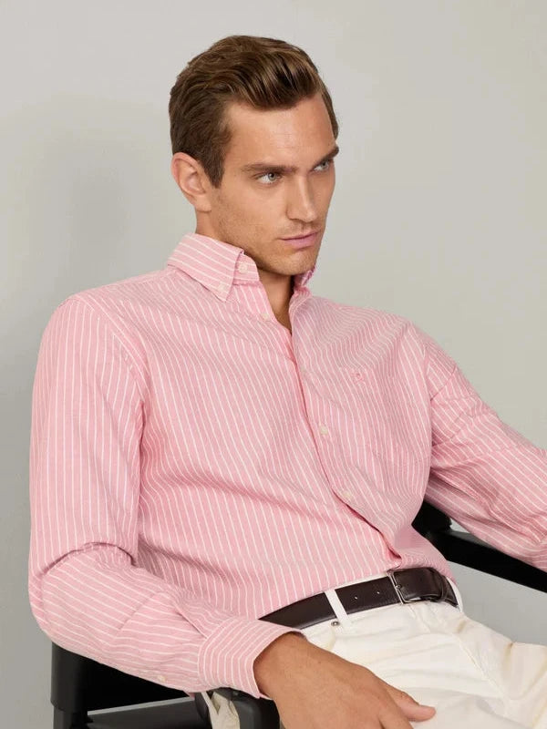 Hackett Oxford Stripe Shirt