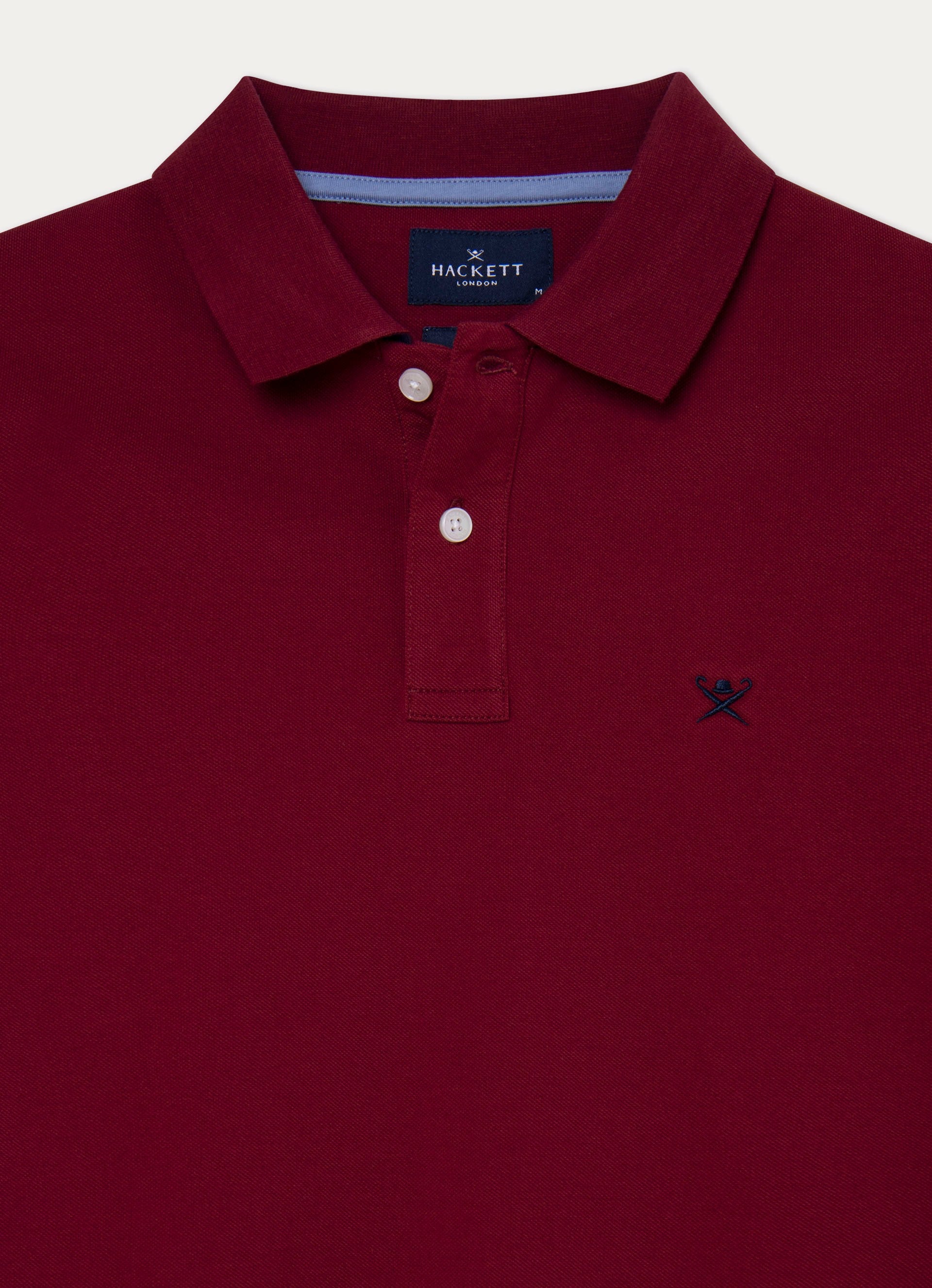 Hackett Slim Cotton Pique Polo Shirt