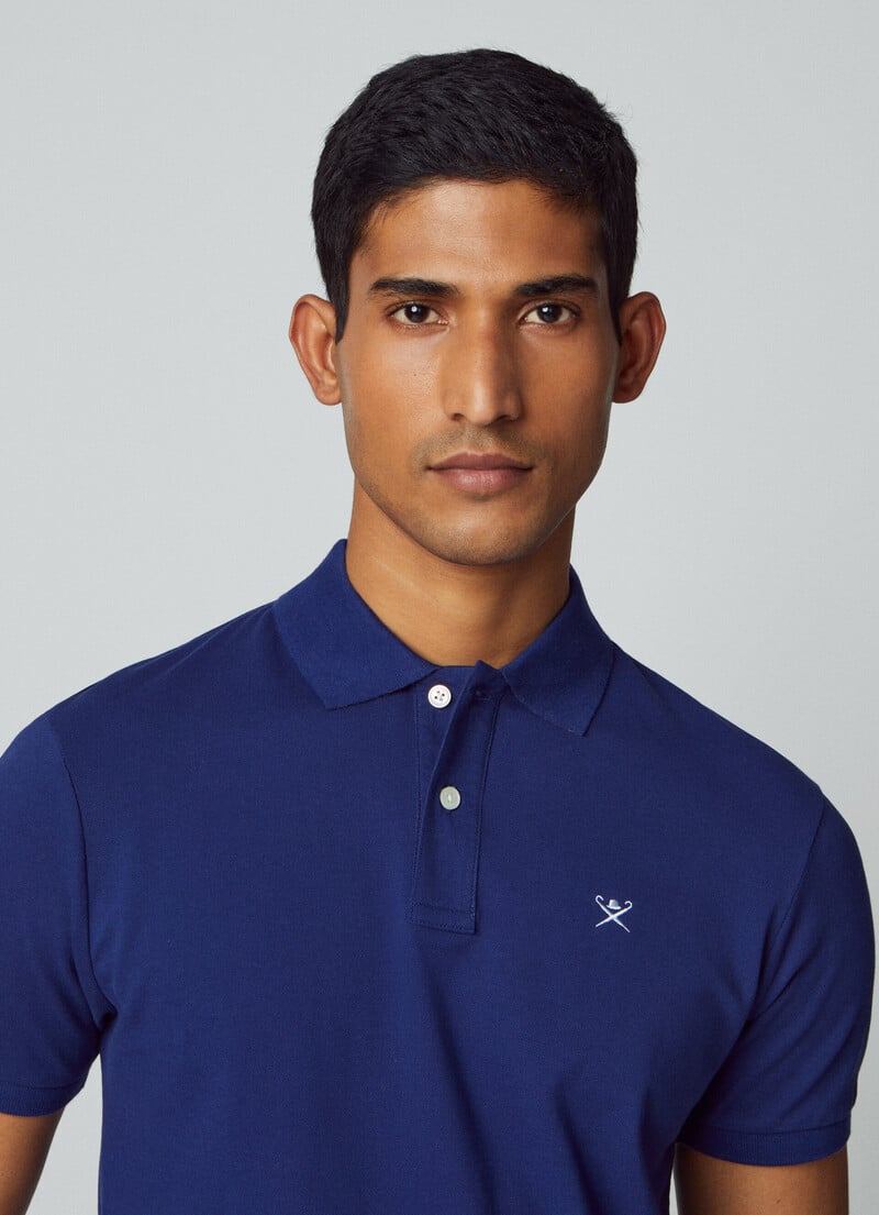 Hackett Cotton Pique Polo Shirt