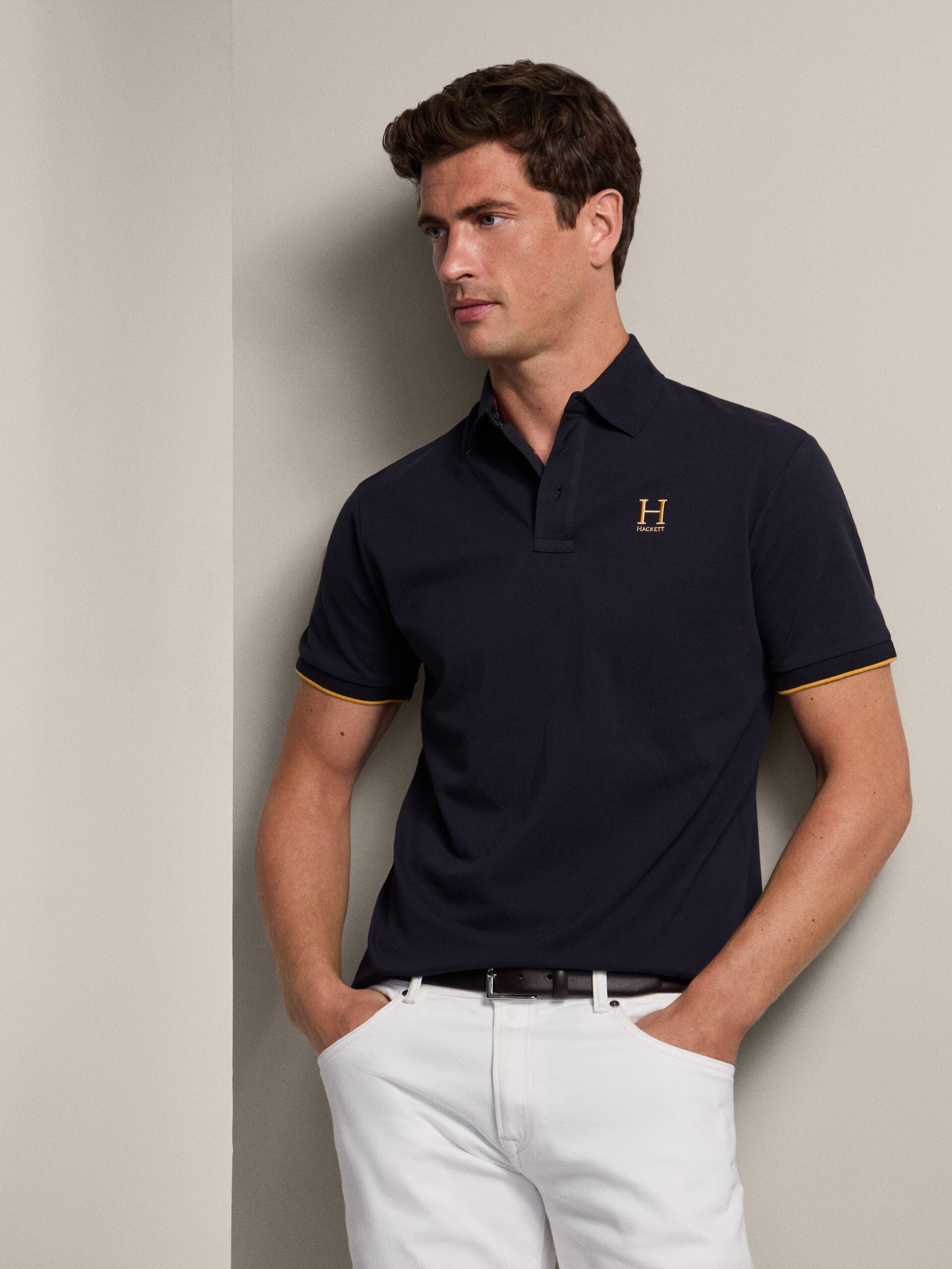 Hackett H Logo Polo Shirt