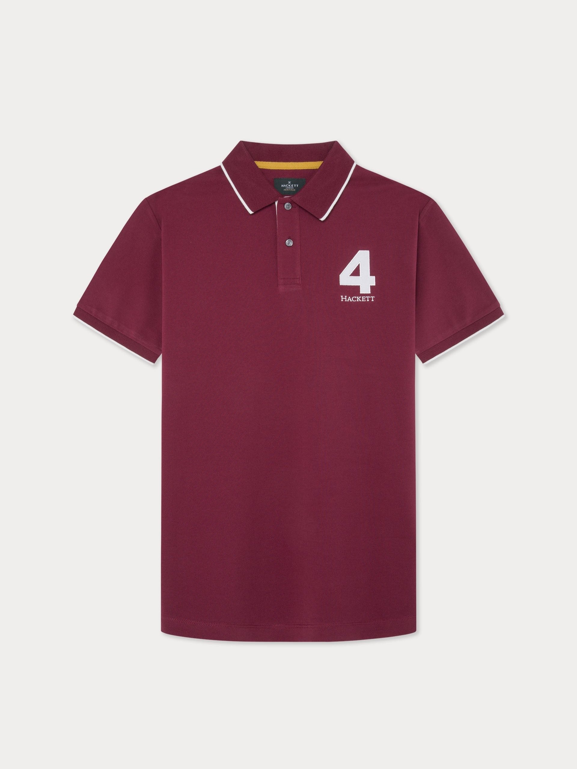 Hackett Heritage Number Polo Shirt