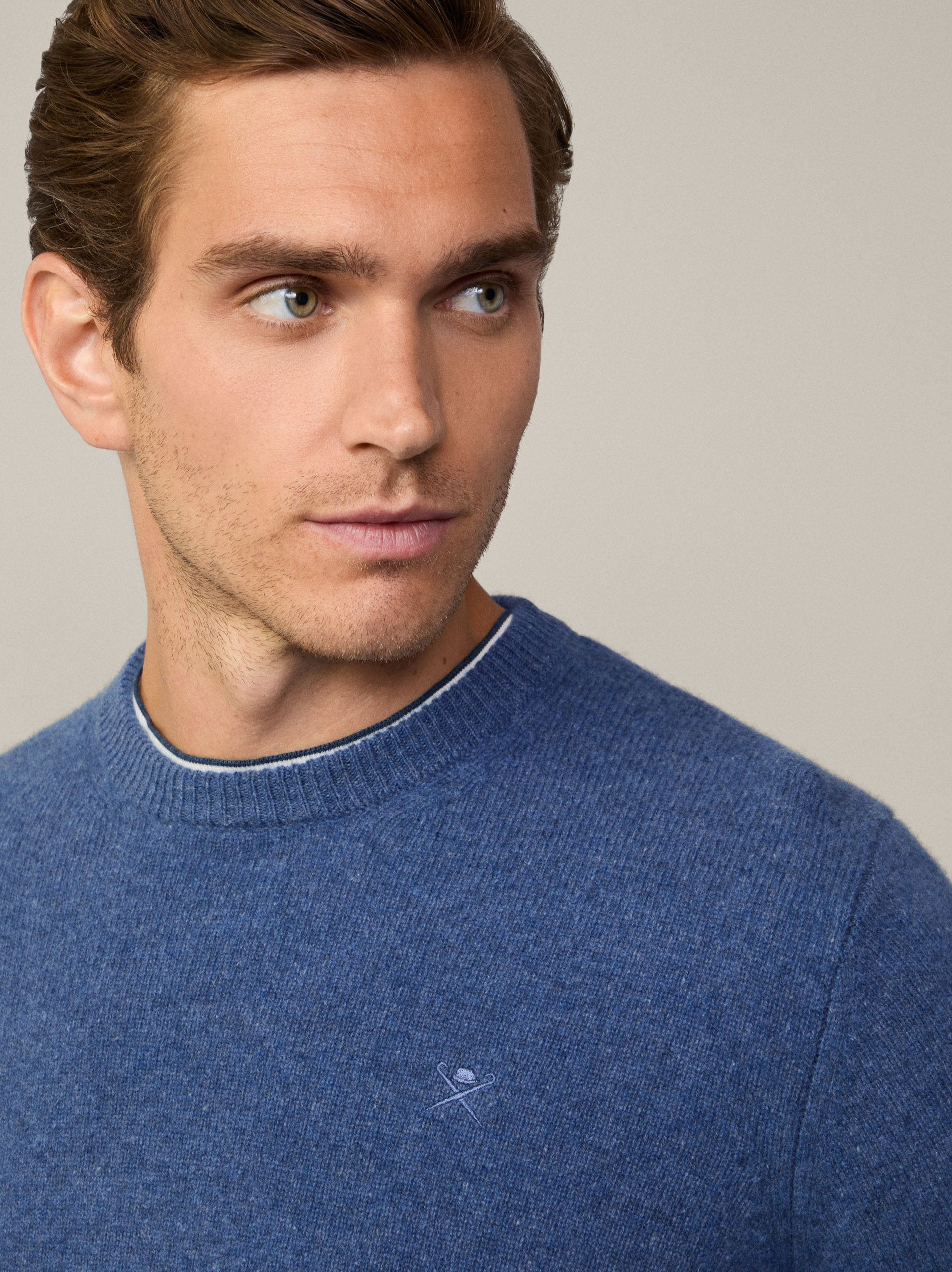 Hackett Lambswool Crew Neck