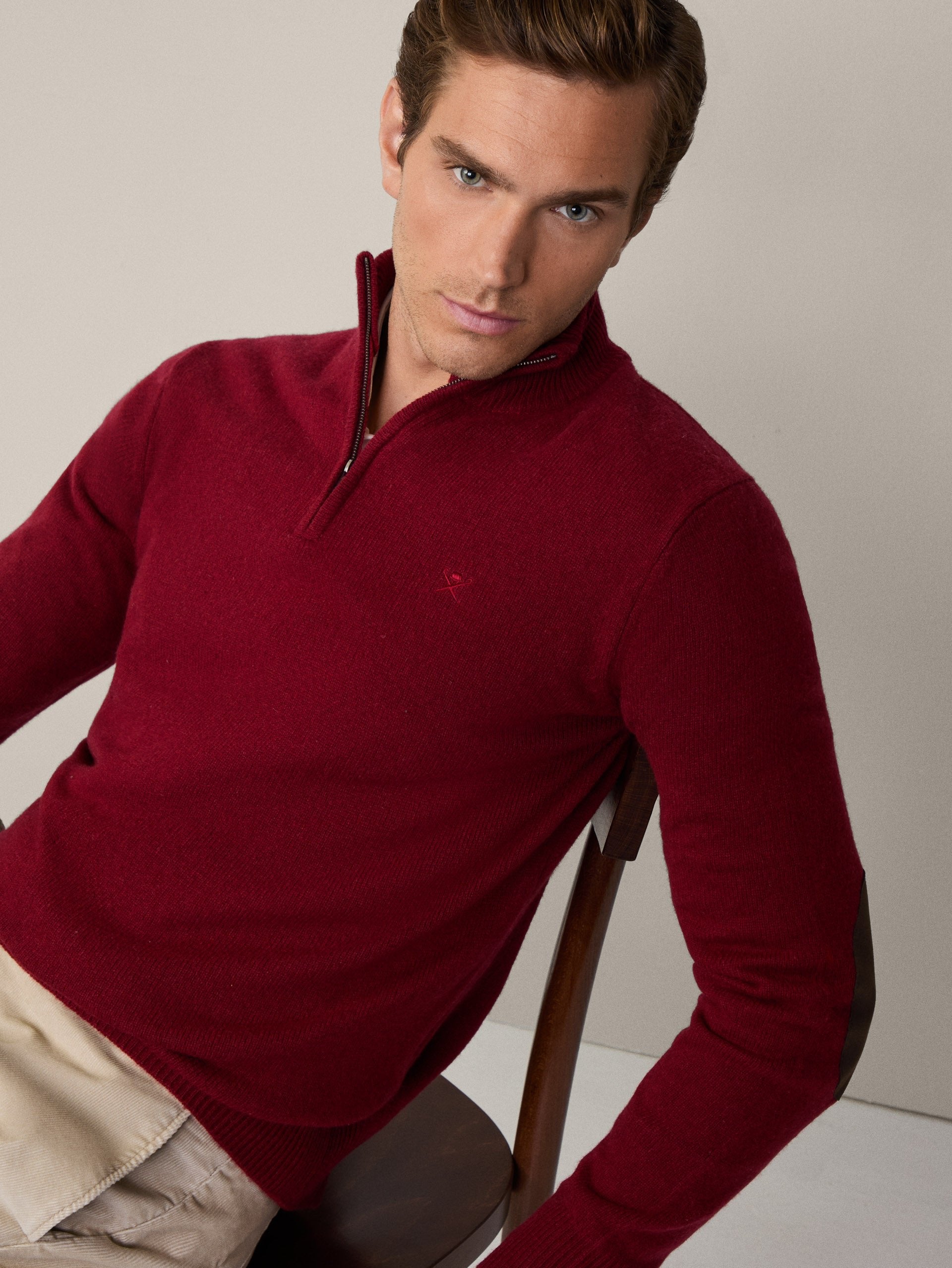 Hackett Lambswool 1/2 Zip