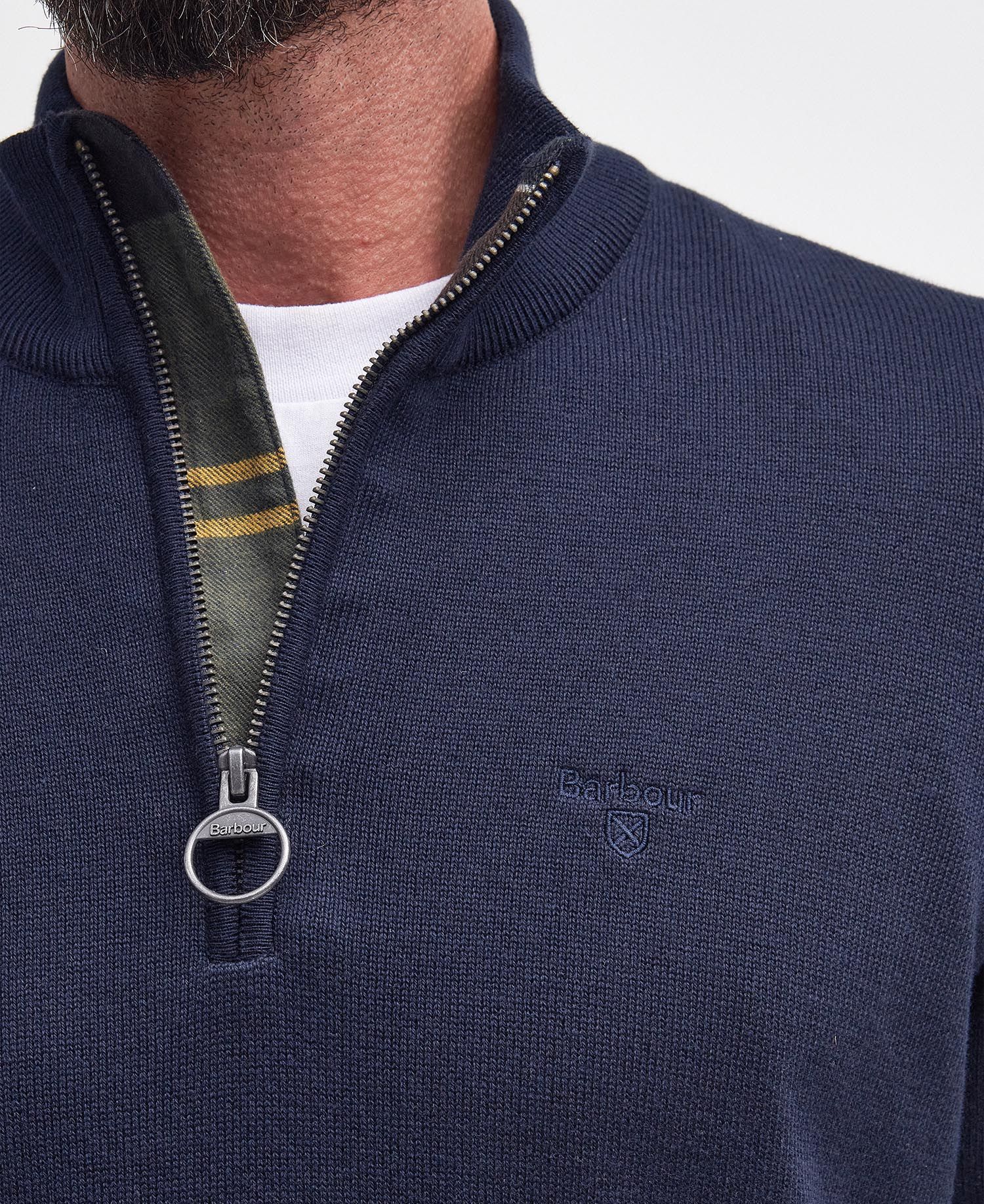 Barbour Cotton 1/2 Zip Jumper