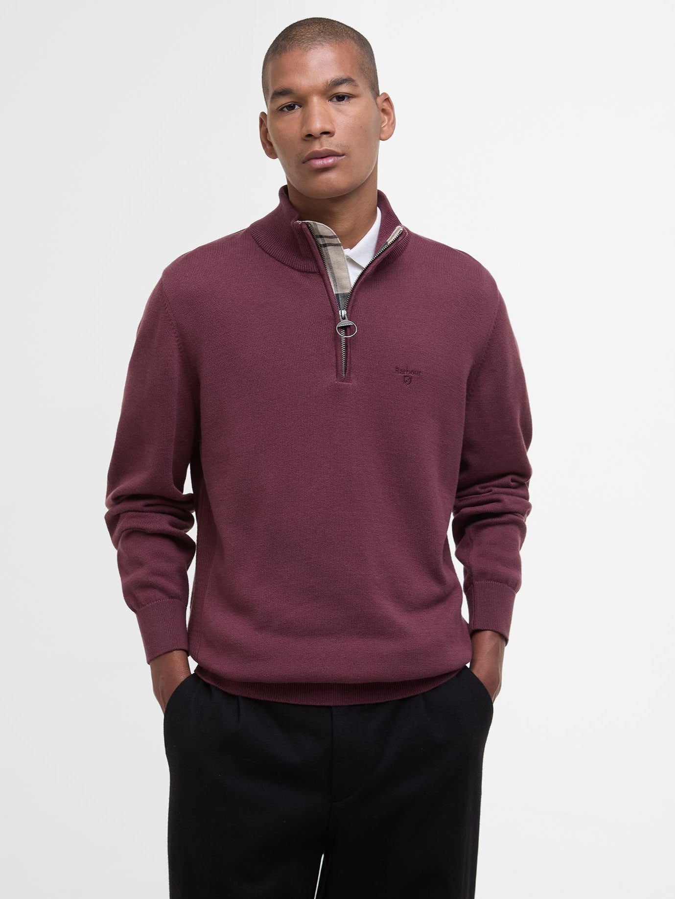 Barbour Cotton 1/2 Zip Jumper