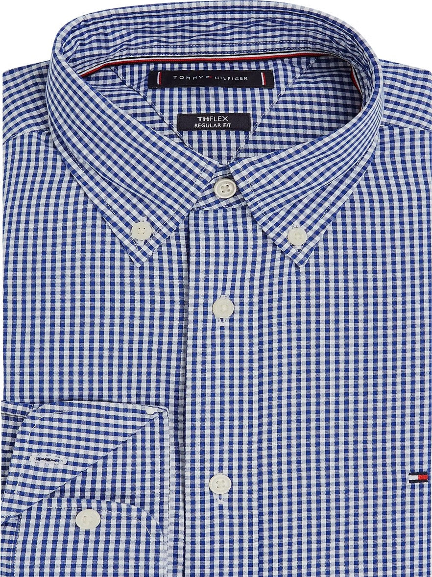 Tommy Hilfiger Flex Poplin Gingham Shirt