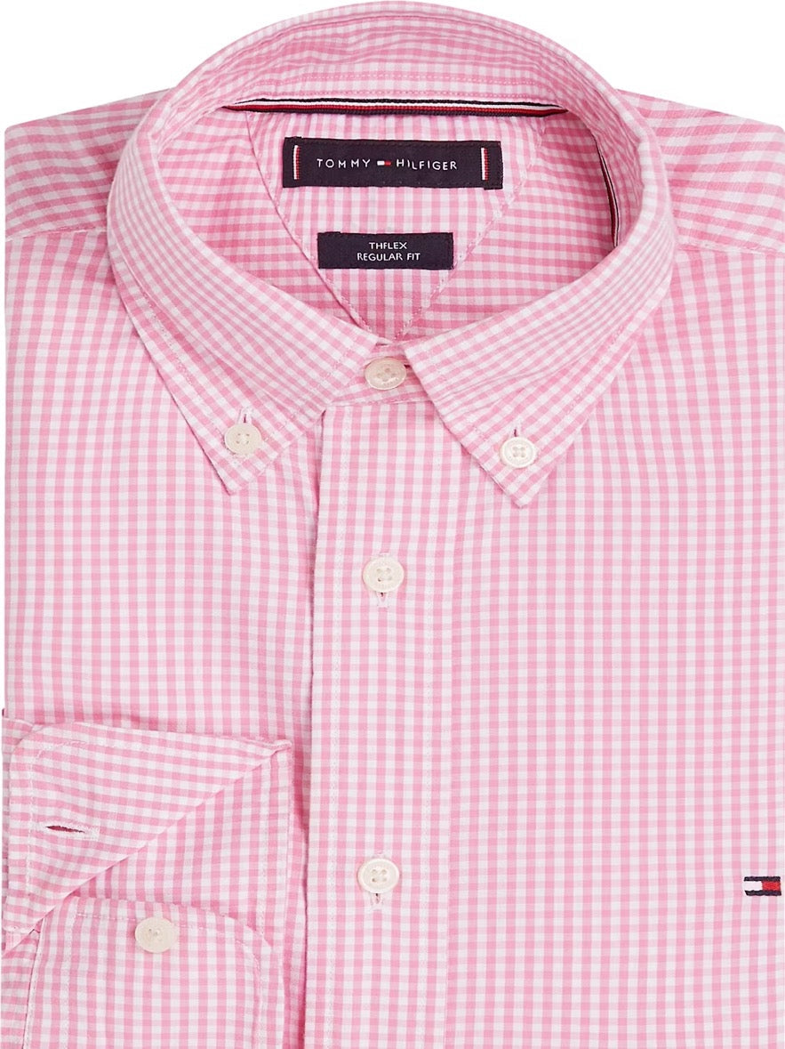 Tommy Hilfiger Flex Poplin Gingham Shirt