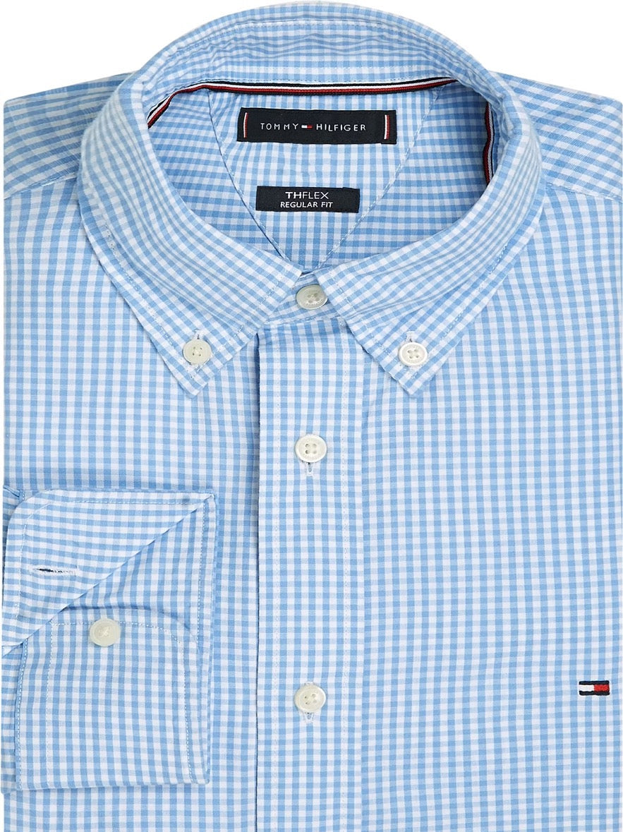 Tommy Hilfiger Flex Poplin Gingham Shirt