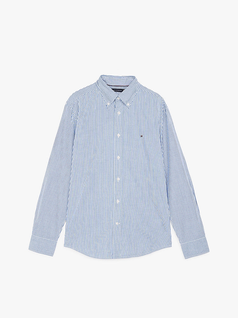 Tommy Hilfiger Flex Poplin Classic Stripe Shirt