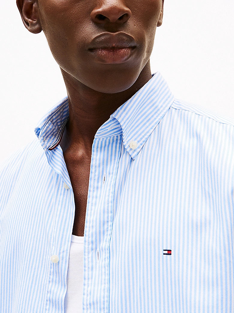 Tommy Hilfiger Flex Poplin Classic Stripe Shirt