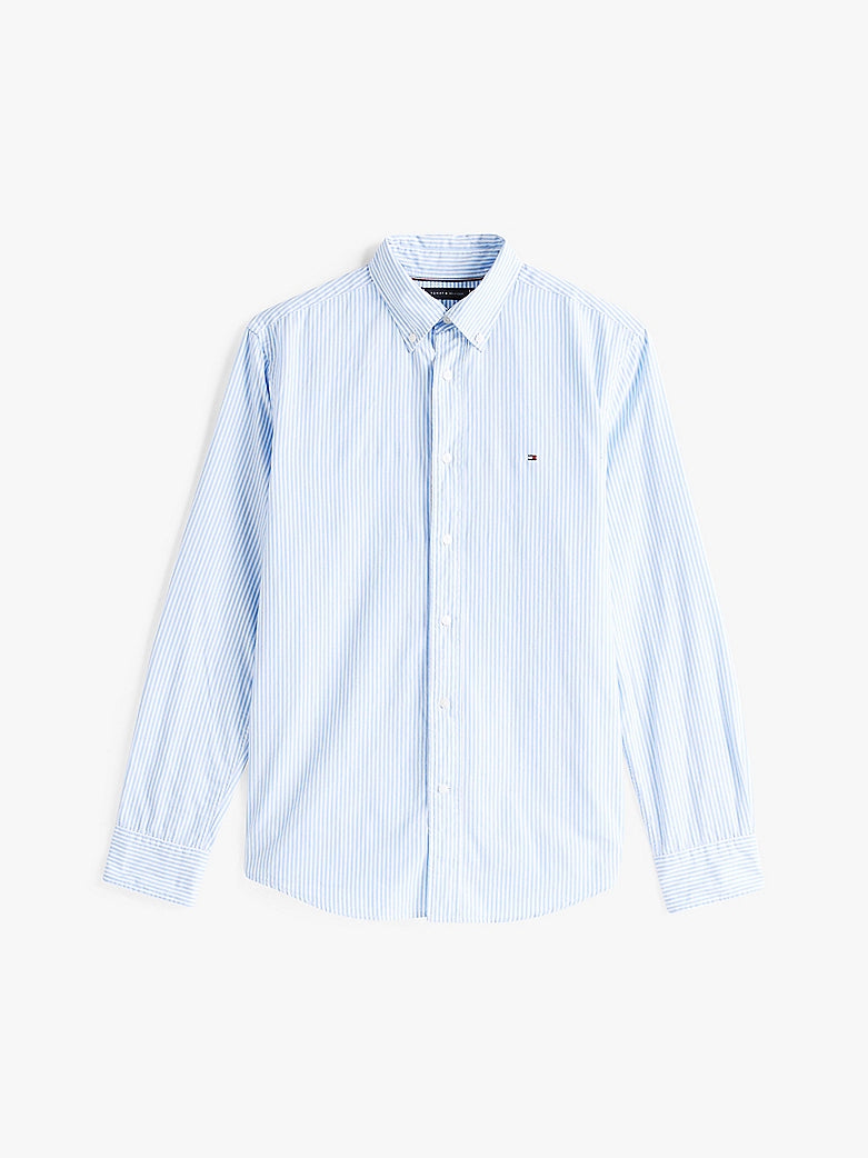 Tommy Hilfiger Flex Poplin Classic Stripe Shirt