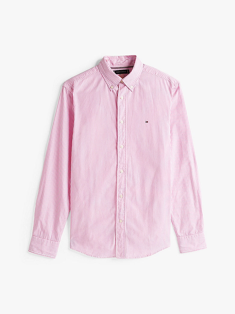 Tommy Hilfiger Flex Poplin Classic Stripe Shirt