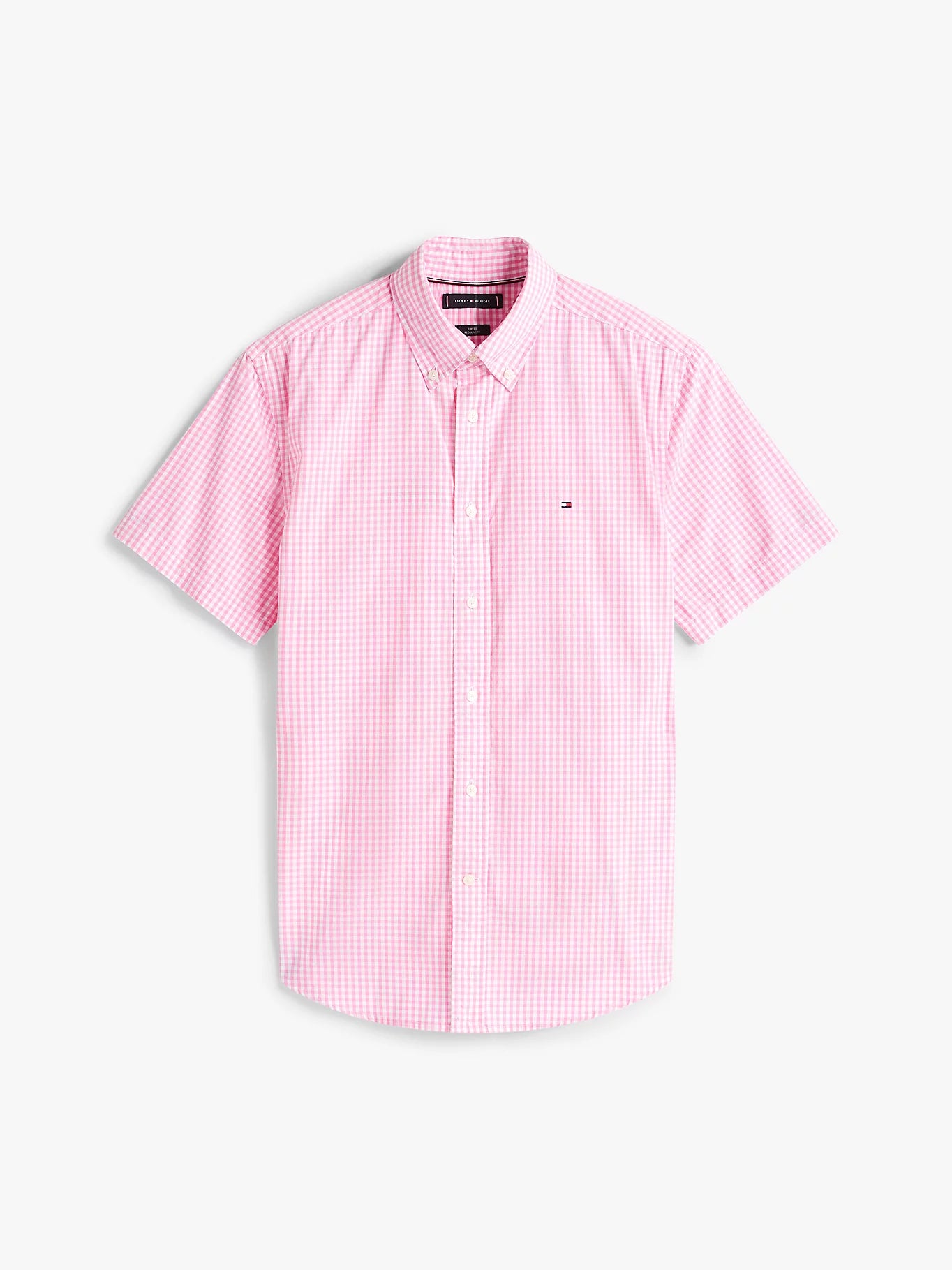 Tommy Hilfiger Flex Poplin Check S/S Shirt