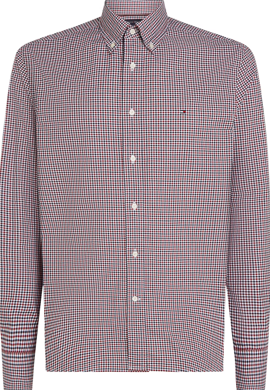 Tommy Hilfiger Flex Poplin Gingham Shirt