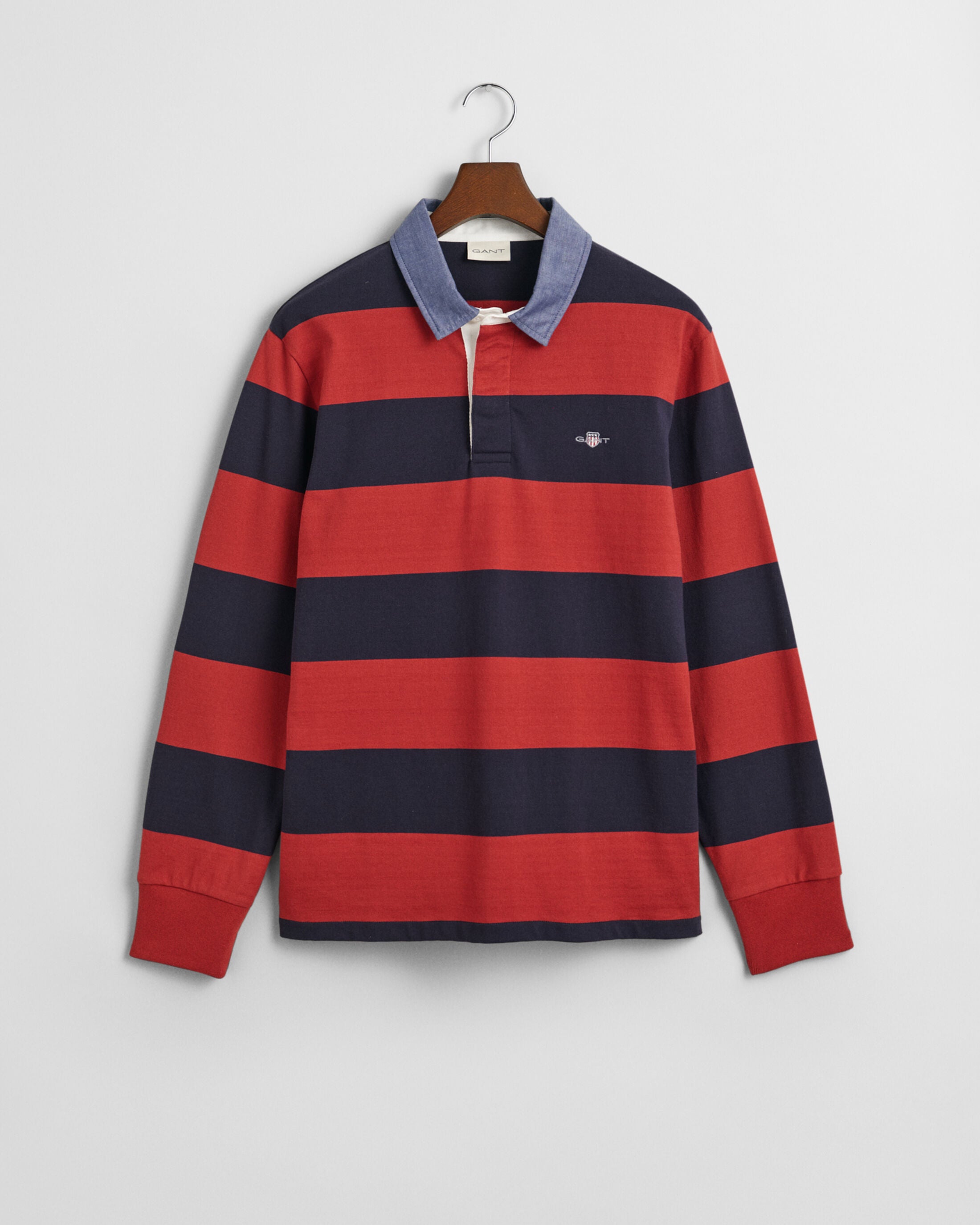 Gant Chambray Stripe Heavy Rugger