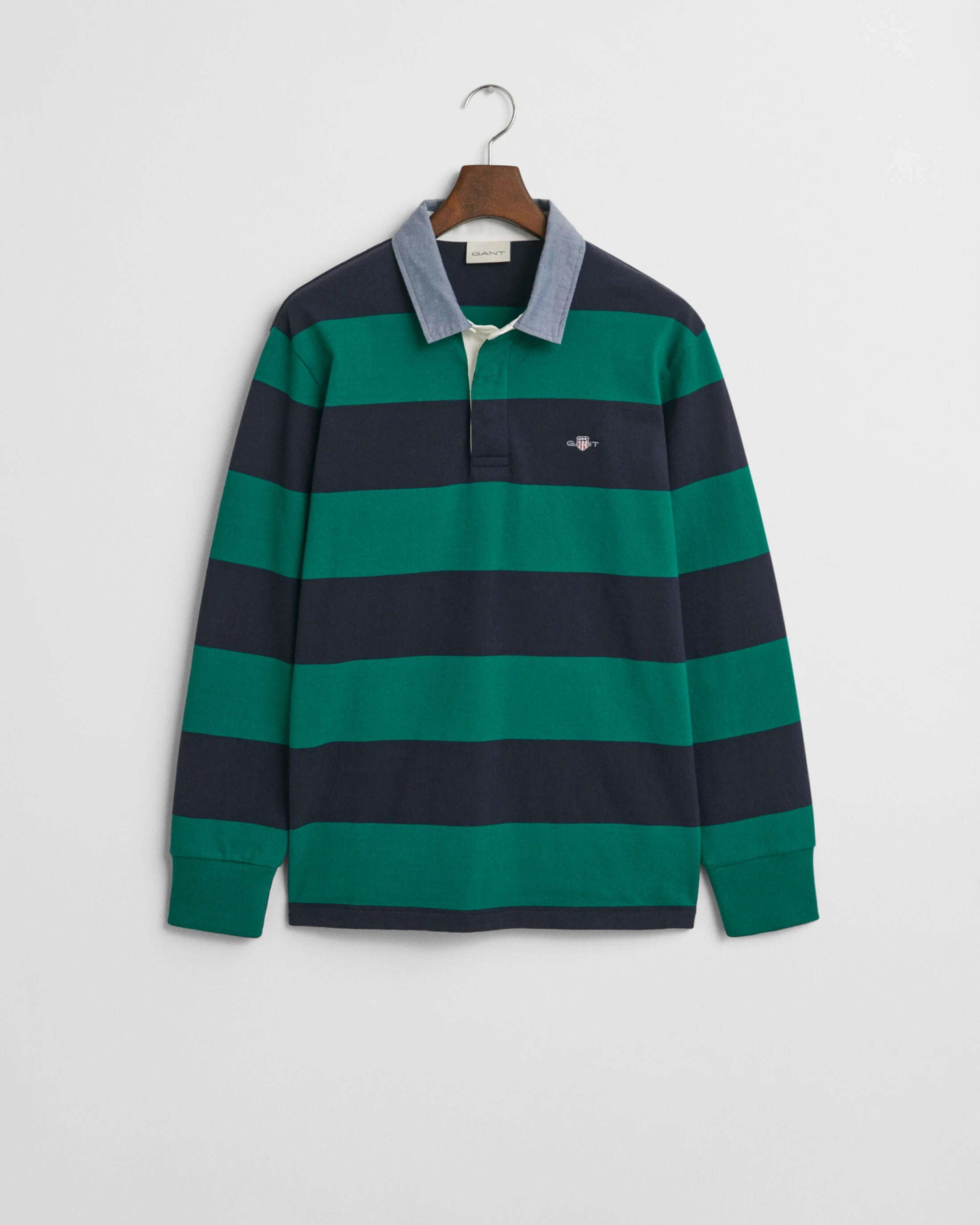 Gant Chambray Stripe Heavy Rugger