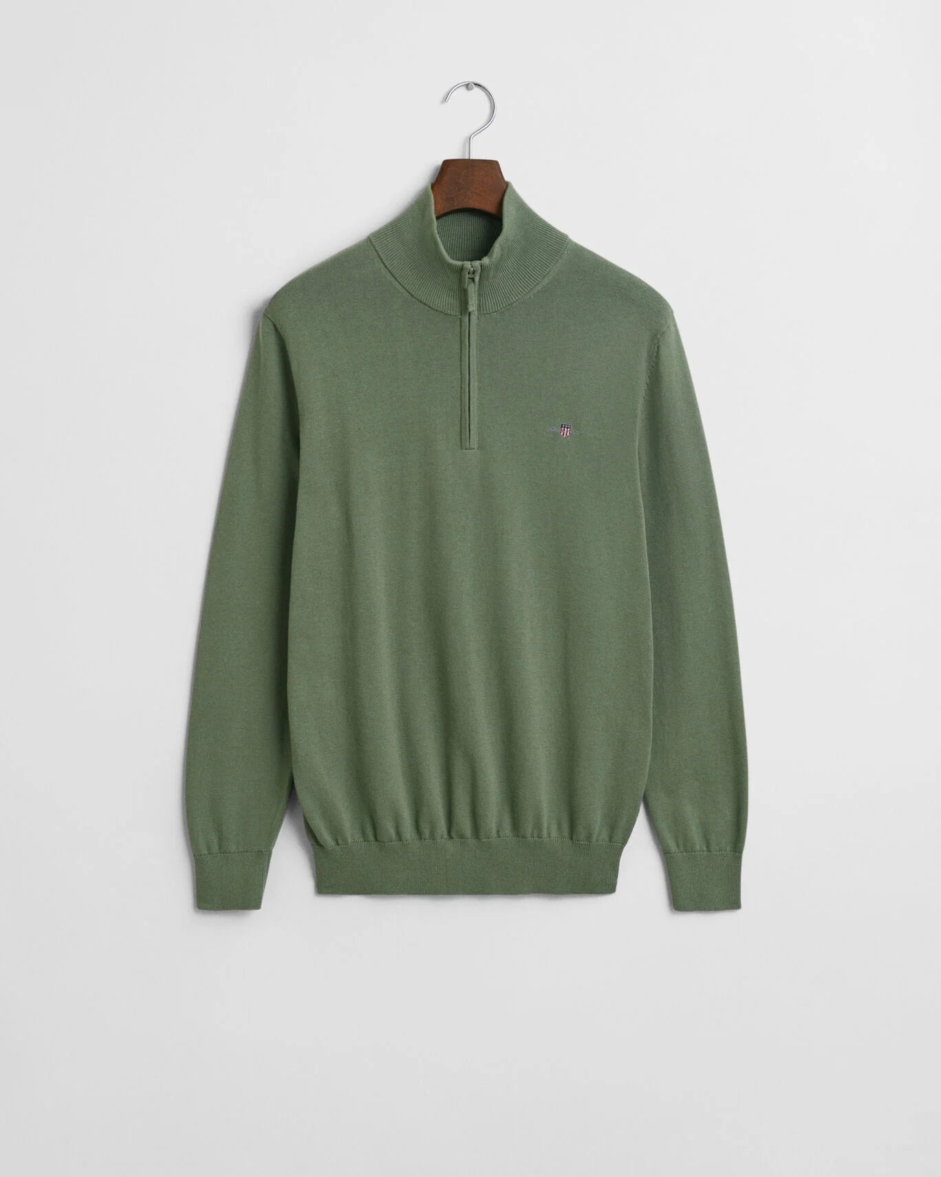 Gant Classic Cotton Half Zip Sweater