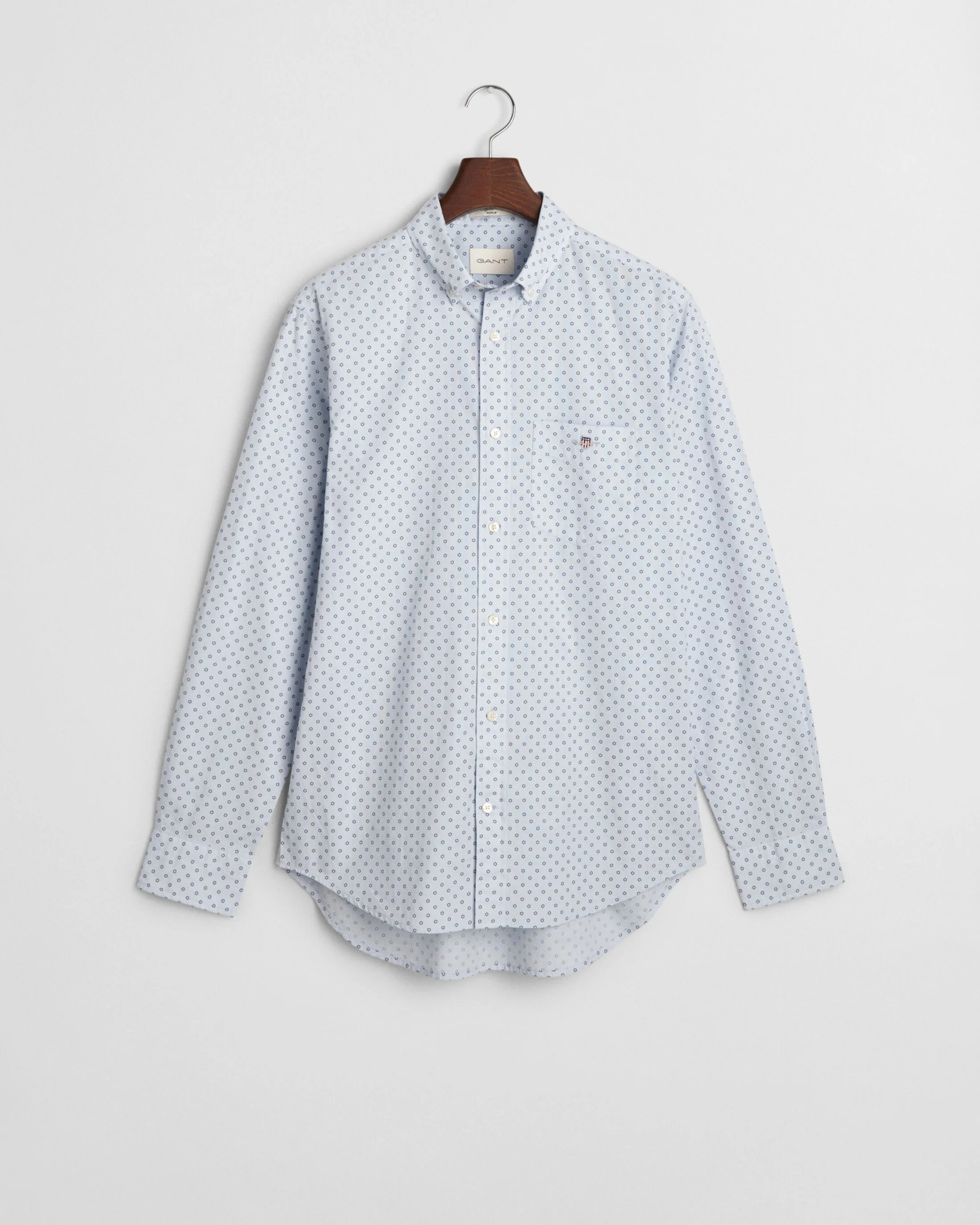 Gant Regular Fit Micro Print Shirt