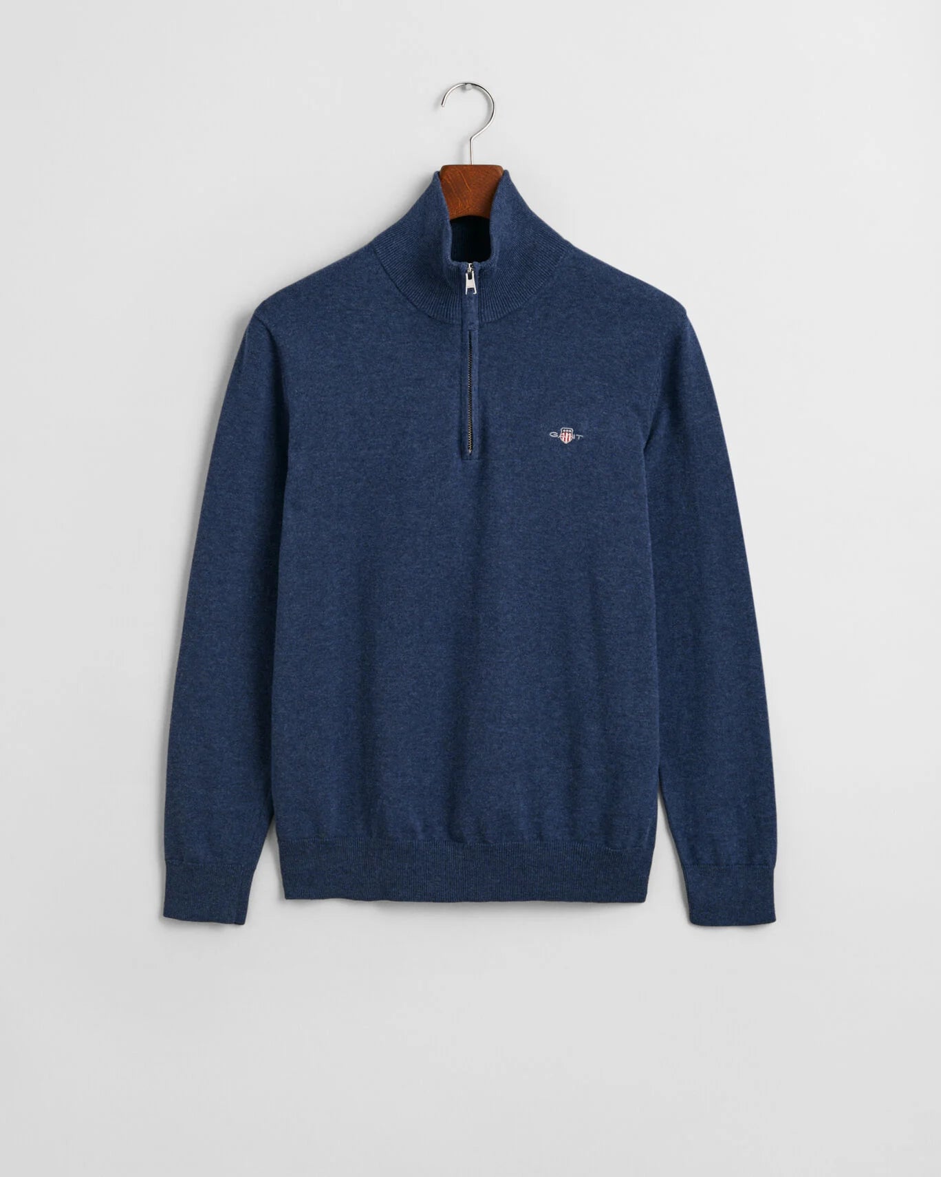 Gant Classic Cotton Half Zip Sweater