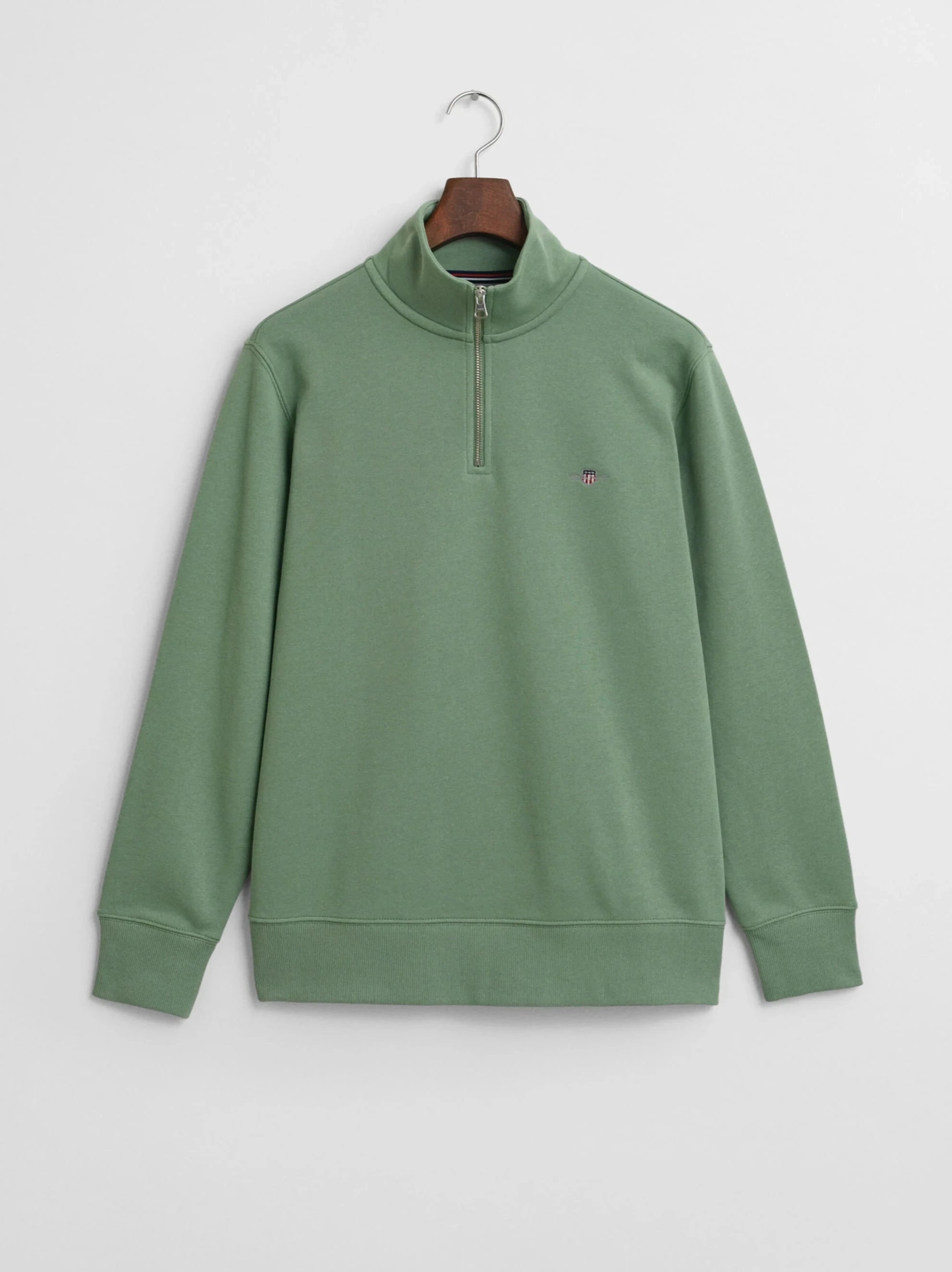 Gant Reg Shield Half Zip Sweatshirt