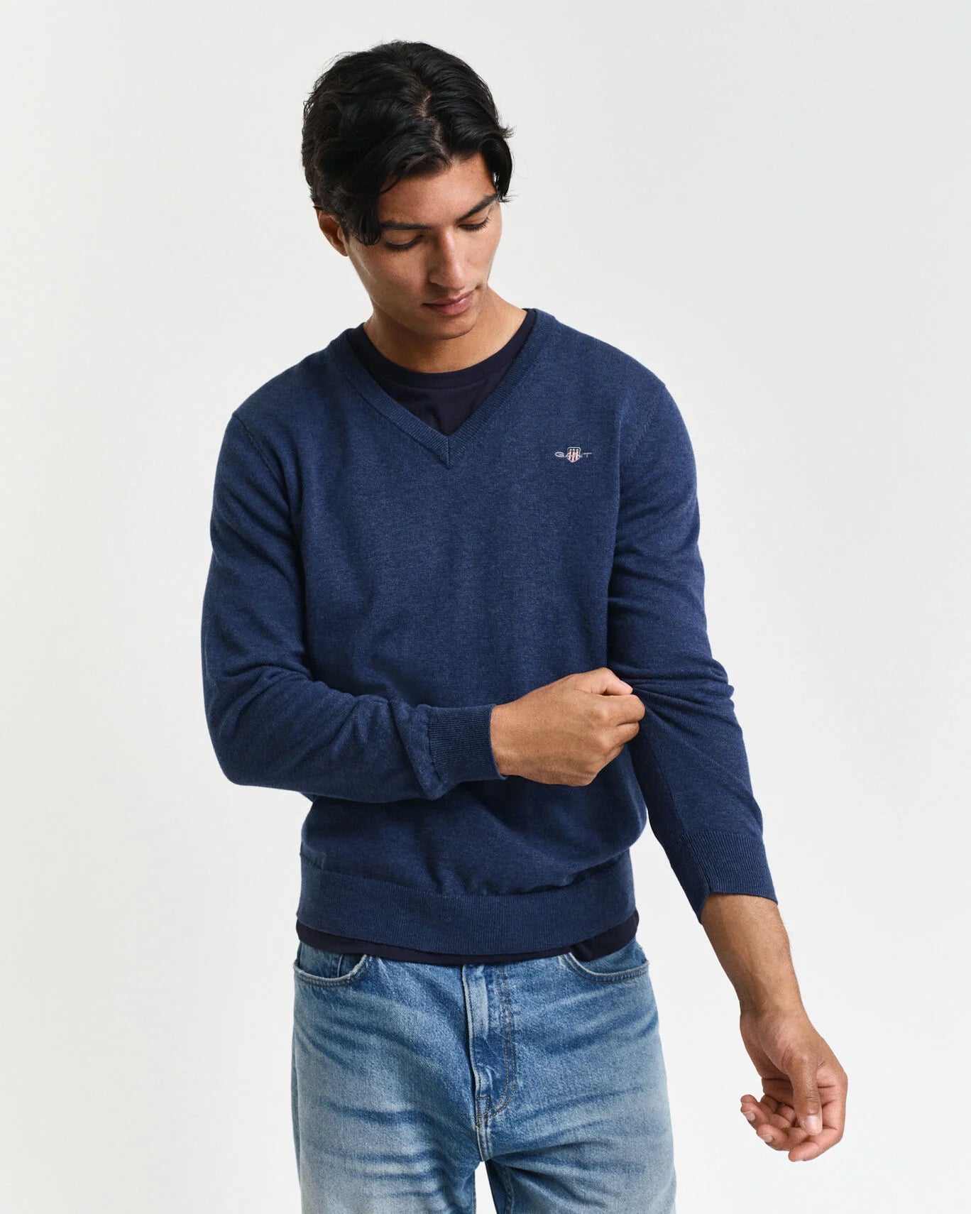 Gant Classic Cotton V Neck