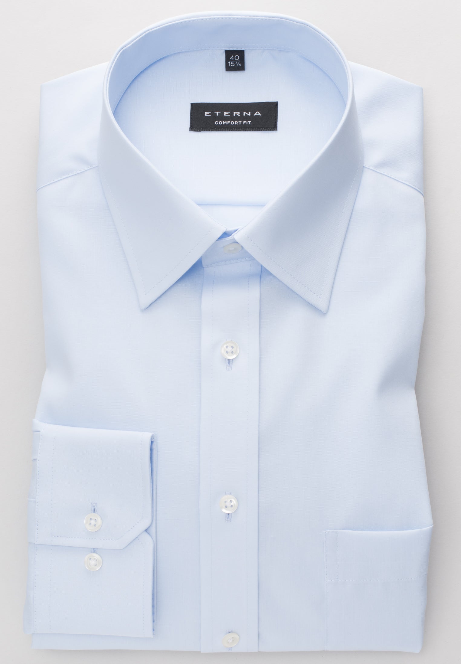 Eterna Comfort Fit Shirt Blue 1100/10