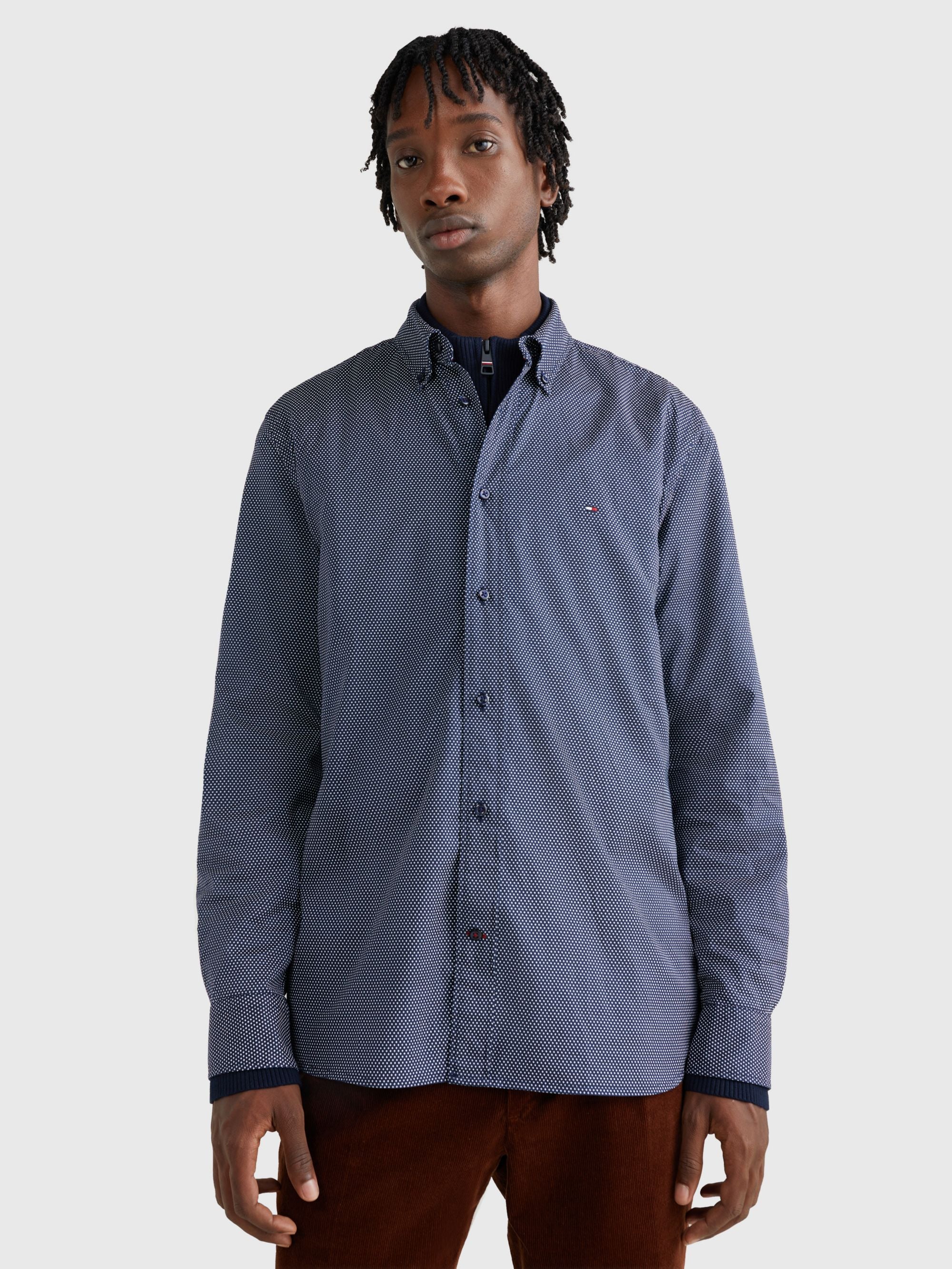 Tommy Hilfiger Core Flex Geo Print Shirt