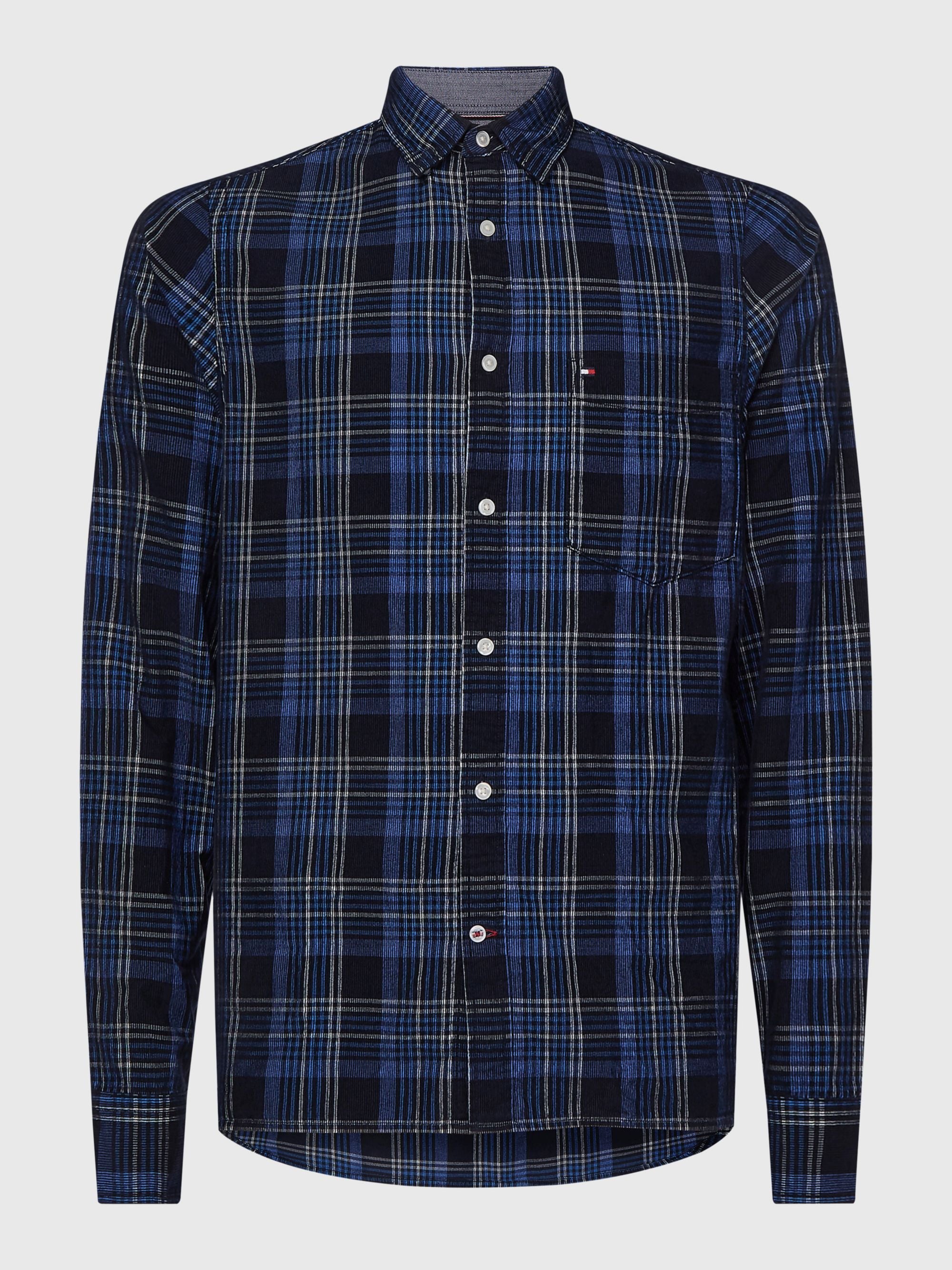 Tommy Hilfiger Corduroy Check Slim Fit Shirt