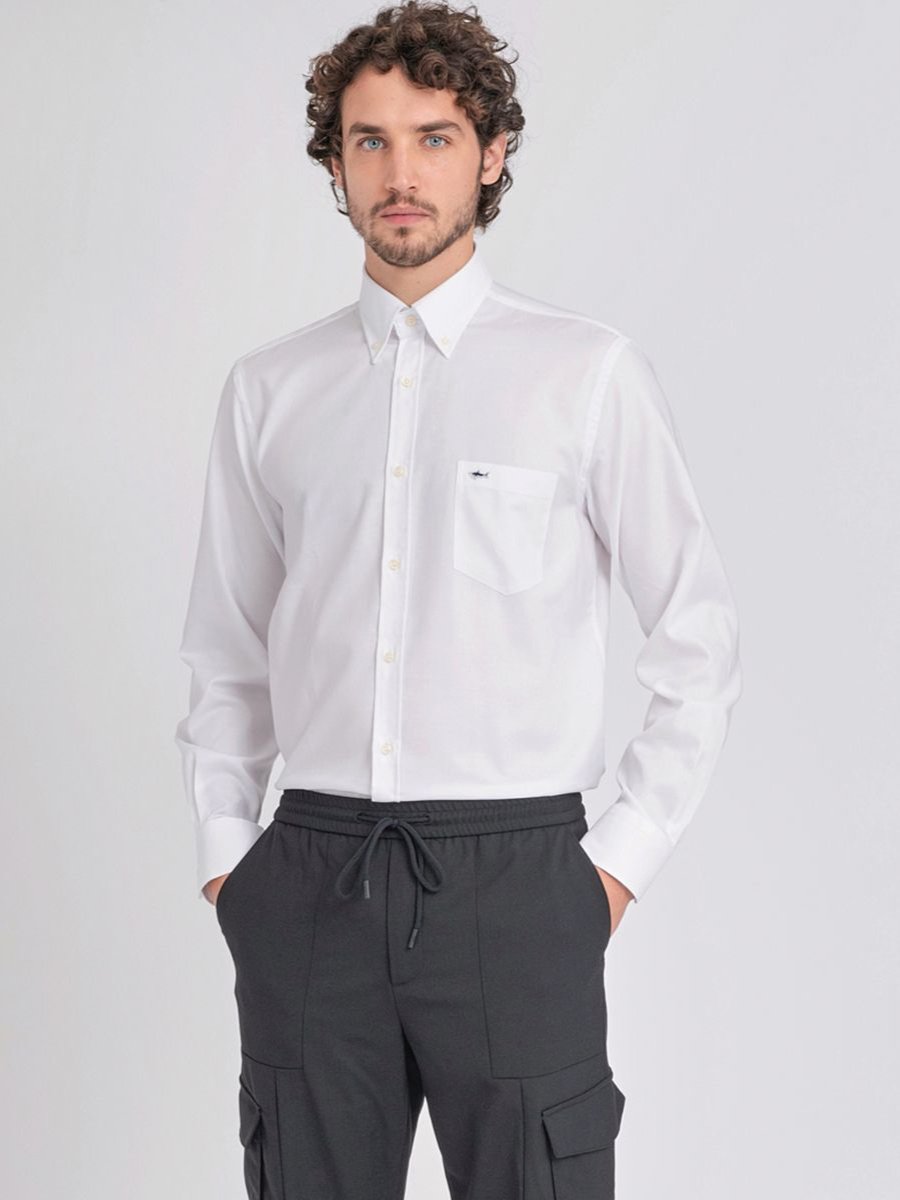 Paul & Shark Cotton Oxford Shirt