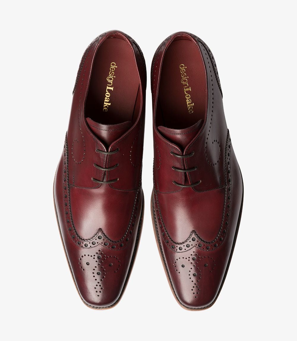 Loake Kruger Burgundy